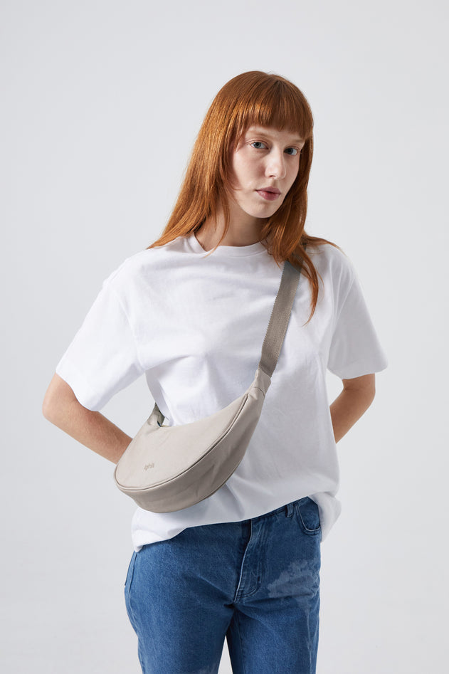 Lua Half Moon Bag Ash