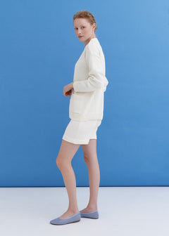 Knitted Cotton Shorts