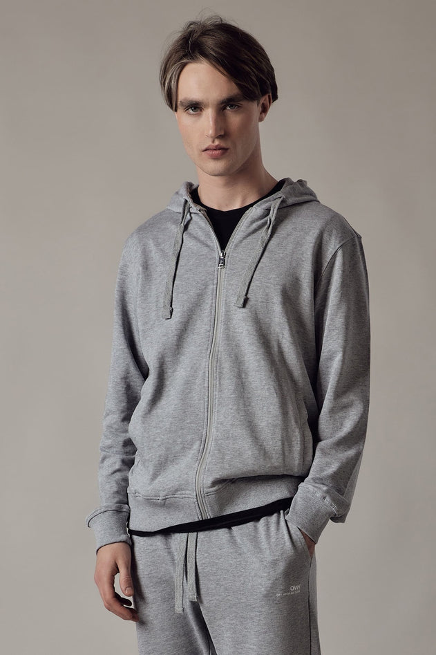 Men's Hoodie With A Zipper