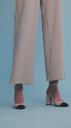 Adel Slingback Shoes Beige