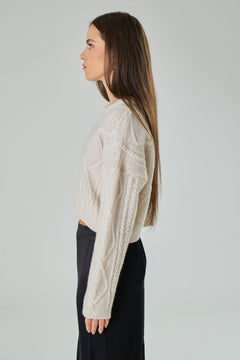 Caterina Merino Wool Braided Knit