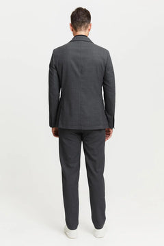 Jere Merino Wool Blazer Jacket Grey