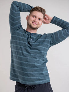 Hessoniitti Shirt Sea Green Striped