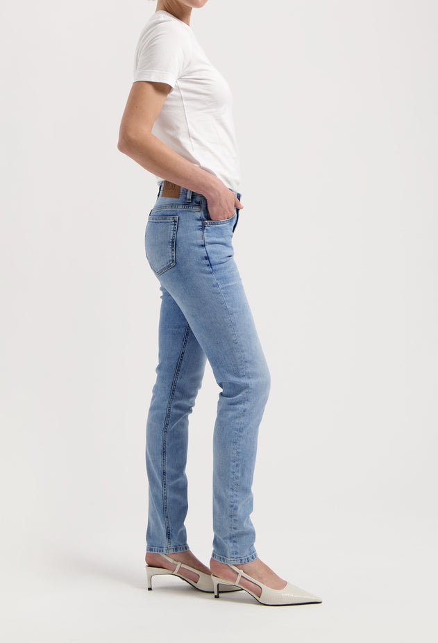 Skyler Mid Skinny - Original Stone