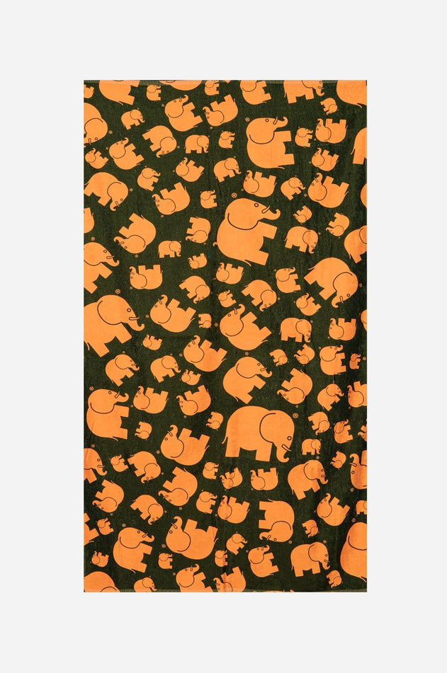 Manada Towel Dark Green
