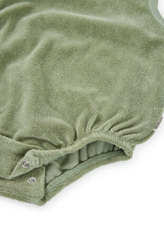 Baby's Haoa Terry Romper Brown