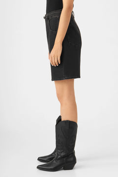 Blinky Soft Denim Shorts Black Denim