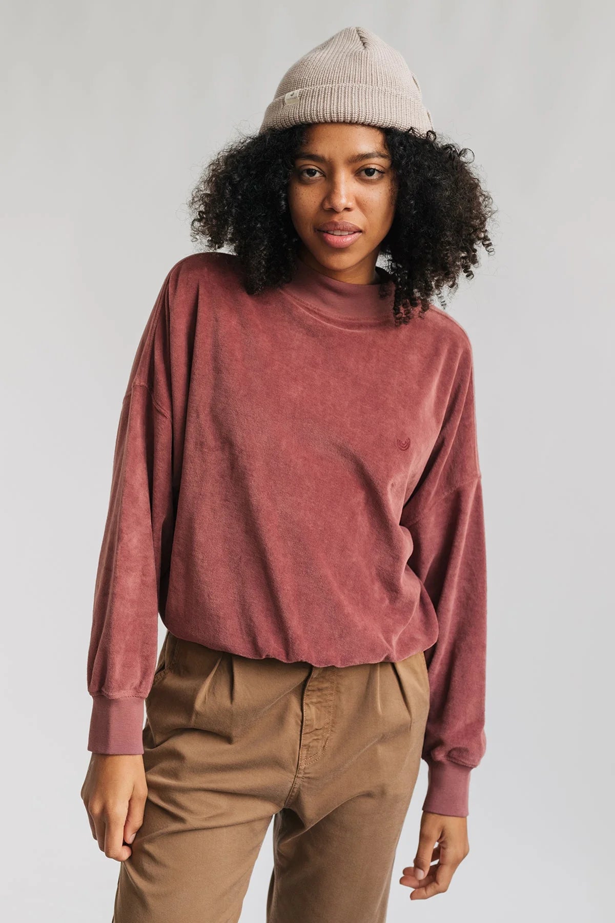TWOTHIRDS Oleny Sweatshirt Dark Mustard Yellow