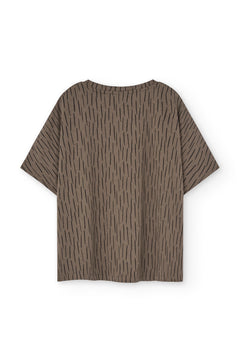 Hada Oversized T-Shirt Brown Bark