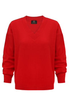 Cashmere Sweater Red