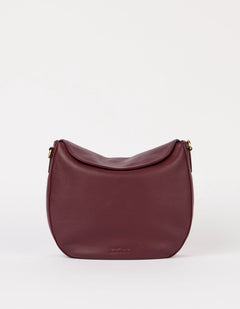 Lana Bag Soft Grain Dark Cherry