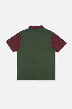 Color Block Polo Shirt Greener Pastures