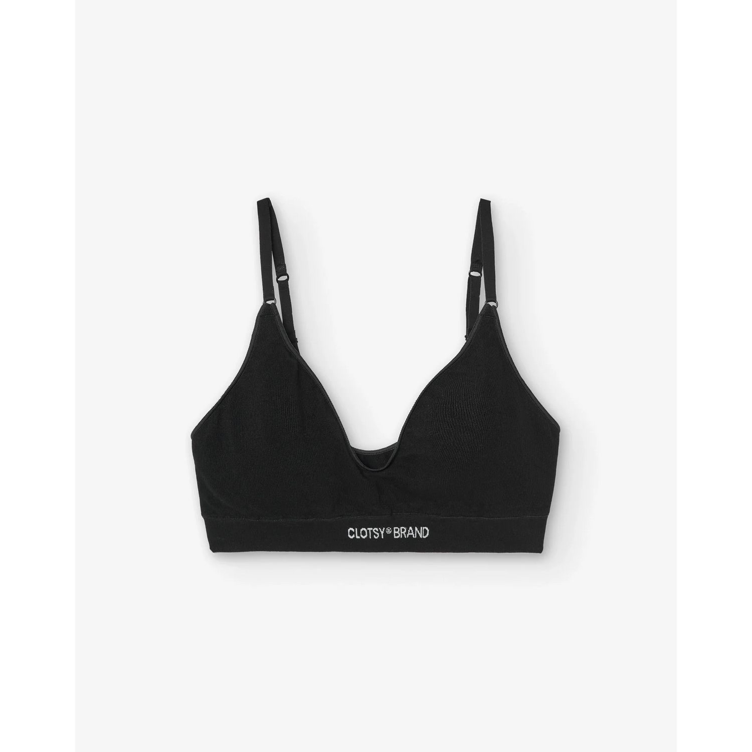 Clotsy Brand Bralette Black