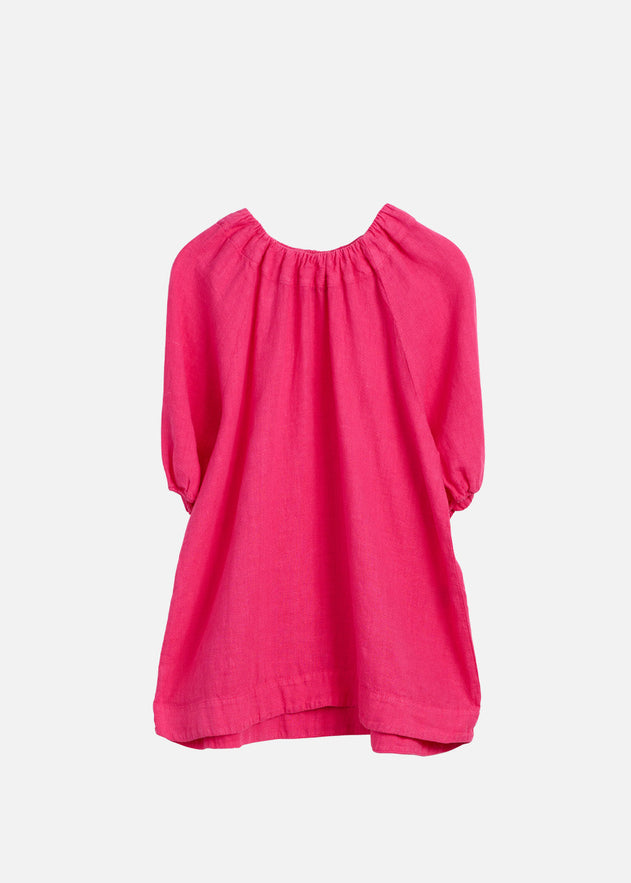 Pouch Blouse Flow Pink