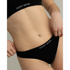 Clotsy Tanga Black