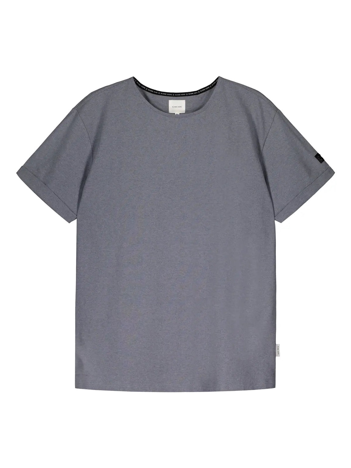 Gray t-shirt on a white background