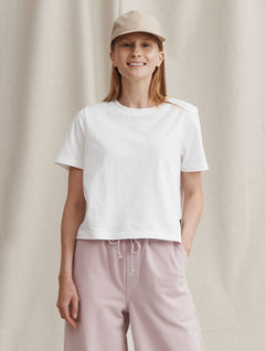 Cropped T-Shirt White