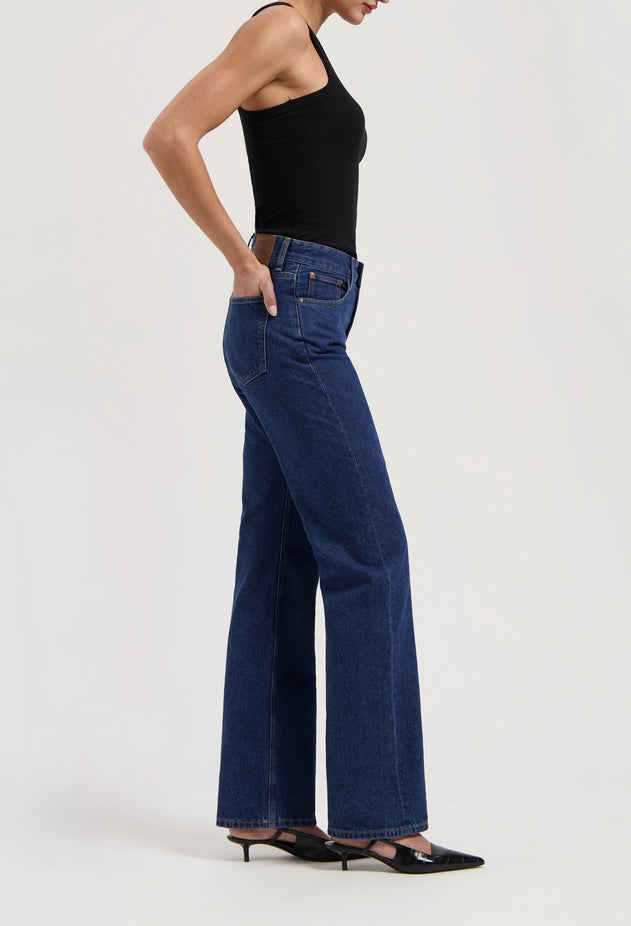 Jamie Mid Loose Jeans Stone Indigo