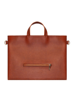 Laptop Bag Cognac Brown