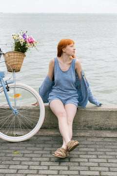 Sabbia Tank Top Light Blue