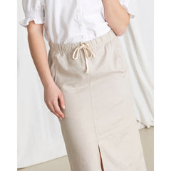 Long Skirt Beige