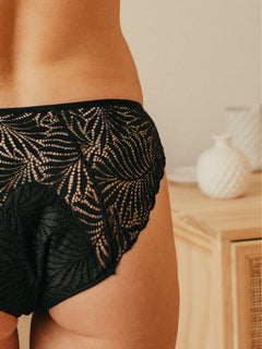 Palermo Lace Period Panties 2-Pack Black