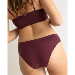 Clotsy Brand Classic Panties Bordeaux