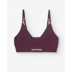 Clotsy Bralette Burgundy