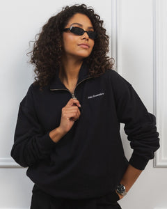 Runyon VA Script Full Length Quarter-Zip Sweatshirt