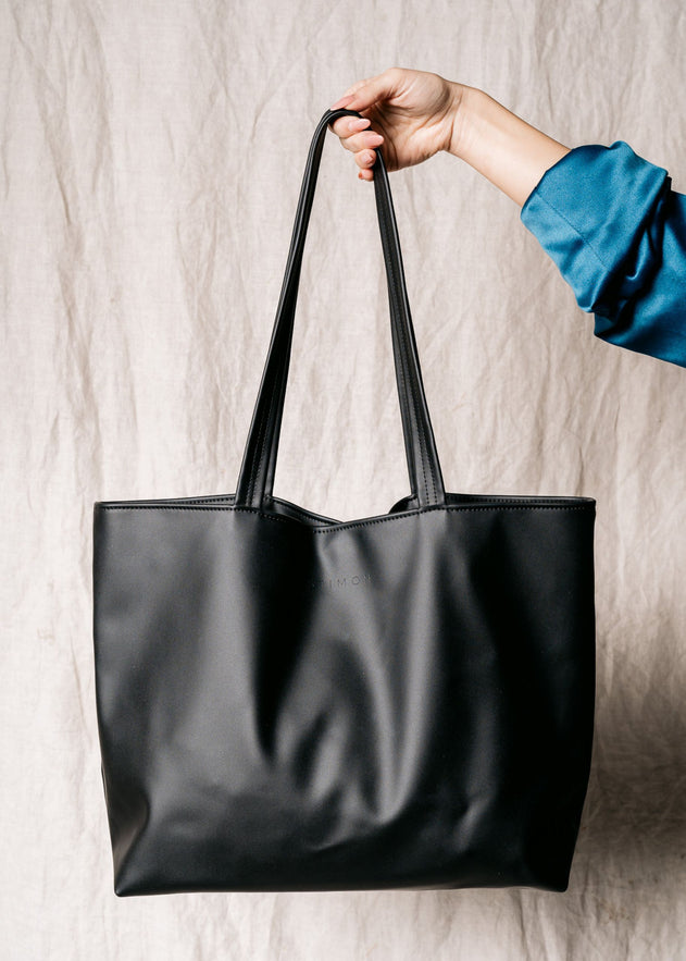 Midi Shopper Bag Black