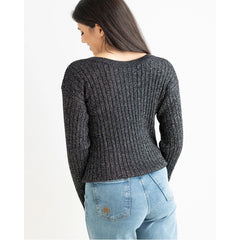 Cardigan Double Black