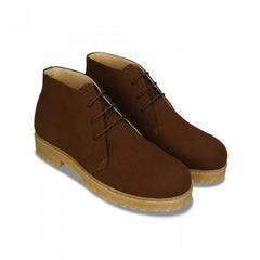 Agus Brown Vegan Desert Boots Ankle