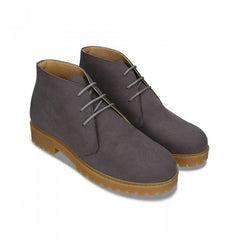 Agus Grey Vegan Ankle Desert Boots