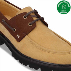 Dario Boat Shoes Beige