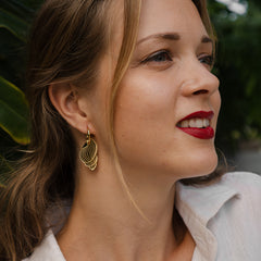 Simpukka Earrings Gold