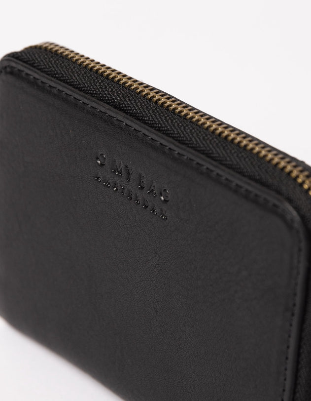 Robbie Wallet Black Soft Grain Leather