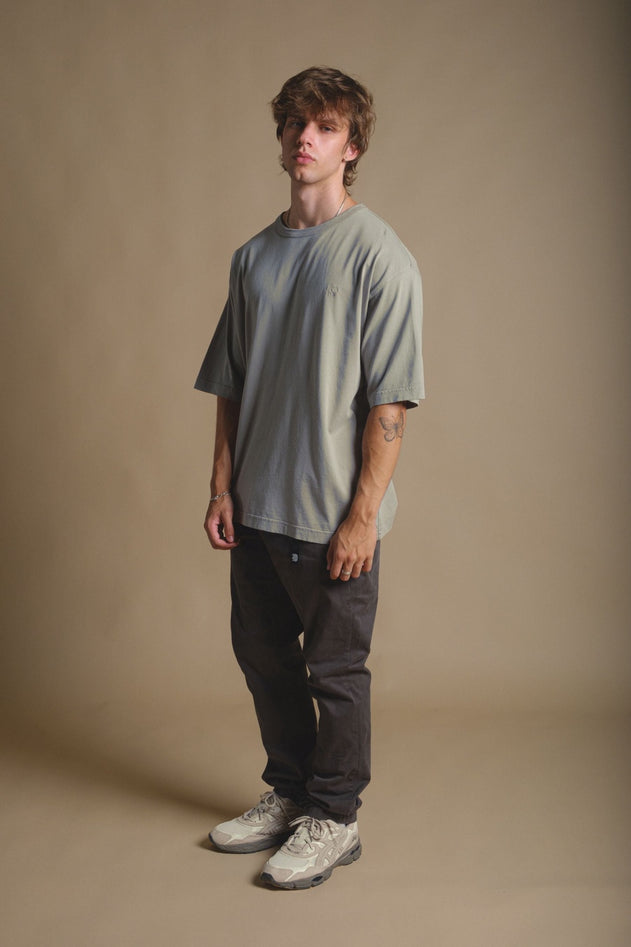 Essential Garment Heavyweight Oversized T-Shirt Dried Sage