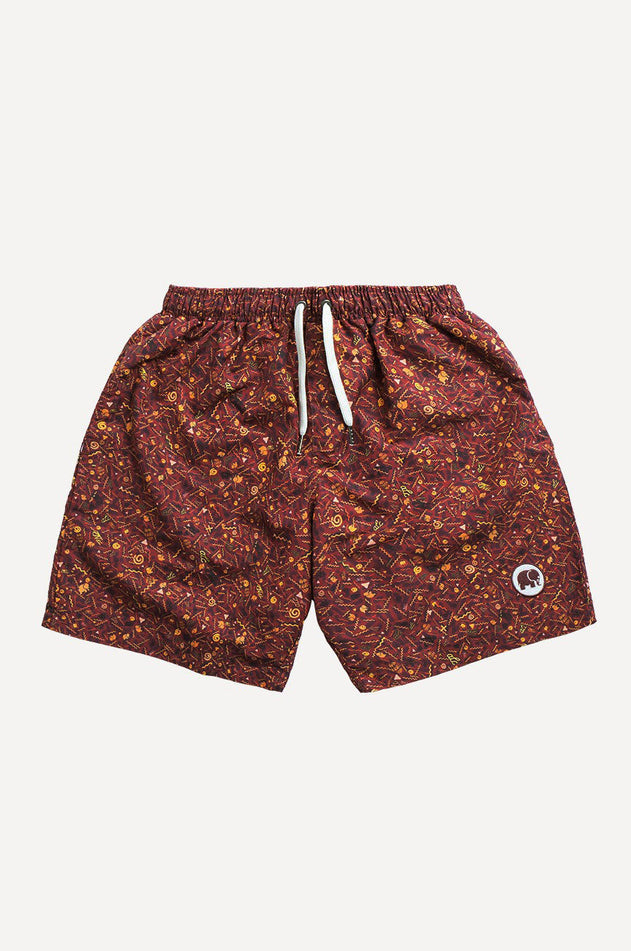 Dogtown SEAQUAL®YARN Swim Trunks Red