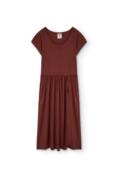 Hanna TENCEL™ Long Dress in Red