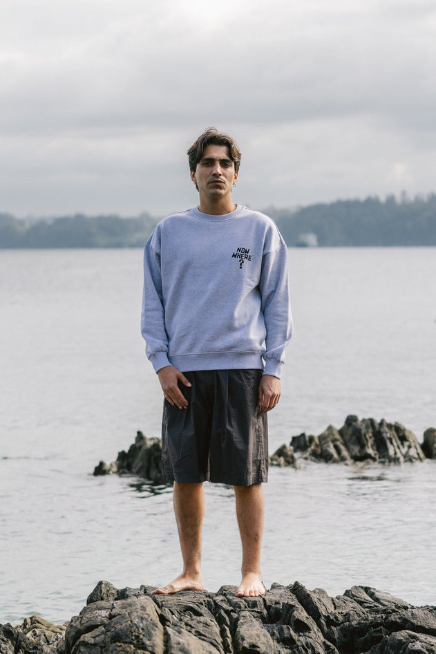 Now, where? Crewneck