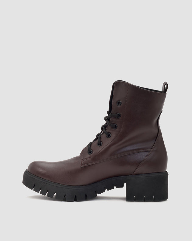 Women's Worker Boots No. 3 Chocolate Dark Brown