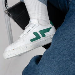 Alpha Velcro Sneakers White / Green