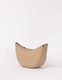Leo Twisted Handle Laukku Hiekka