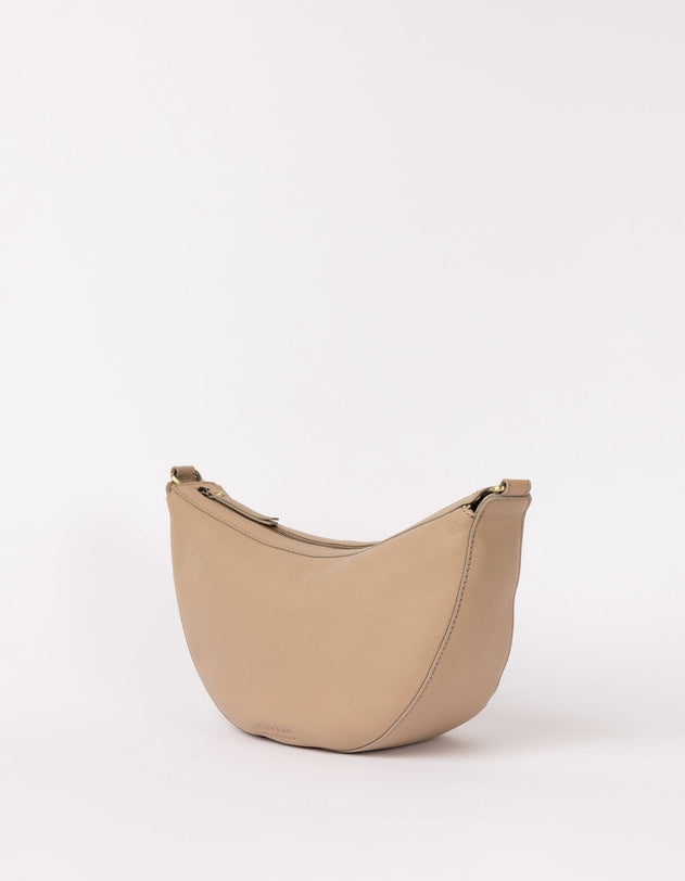 Leo Twisted Handle Laukku Hiekka