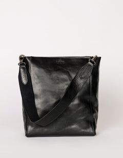 Sofia Stromboli Leather Black