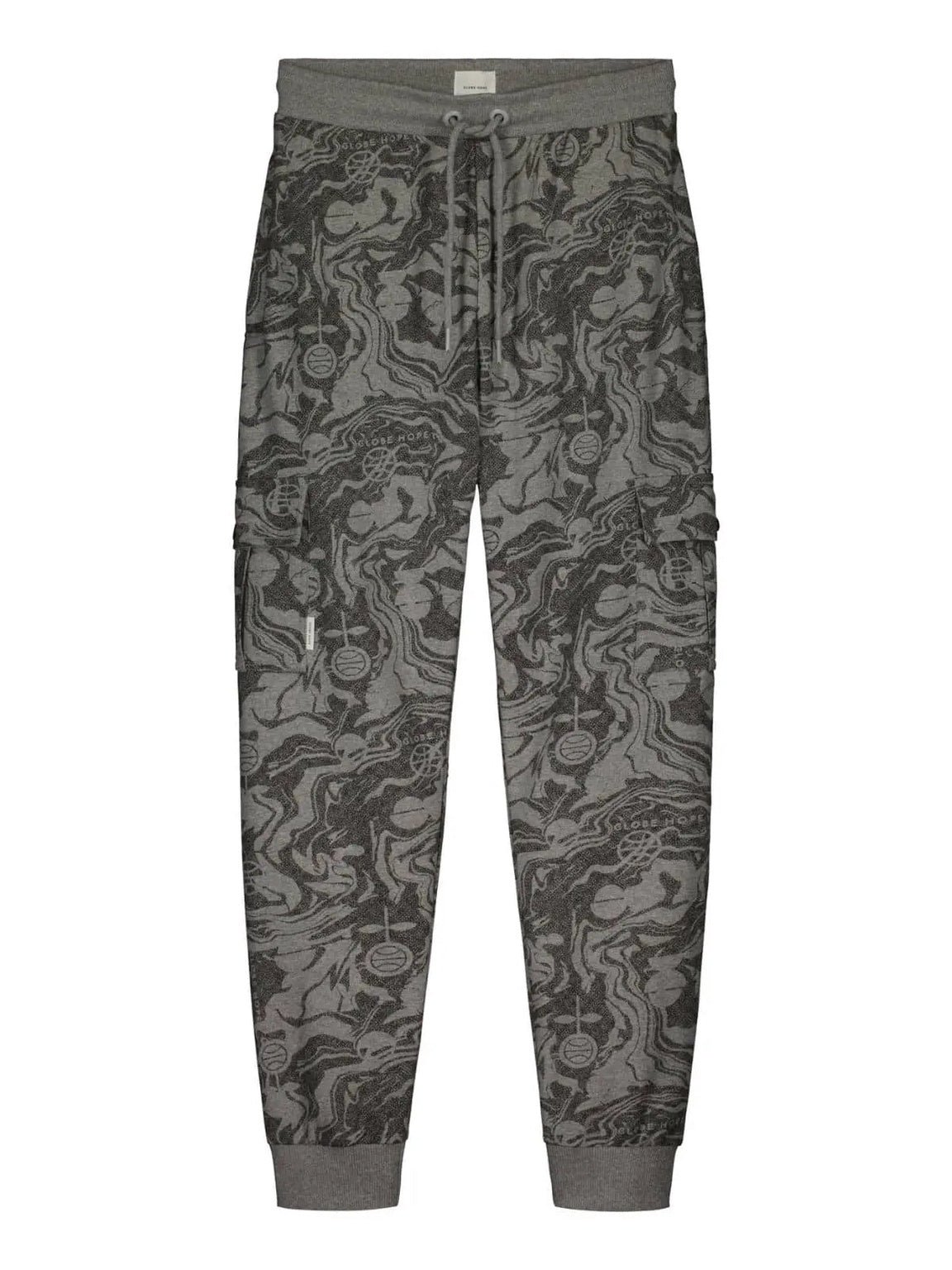 Morganiitti Collegiate Trousers Grey Print
