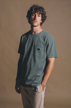 Garza Pigment Dyed T-Shirt Vintage Indigo