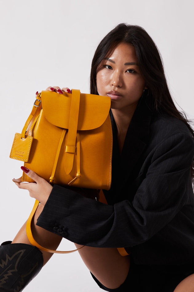 Mod 130 Cuoio Nahkareppu Keltainen