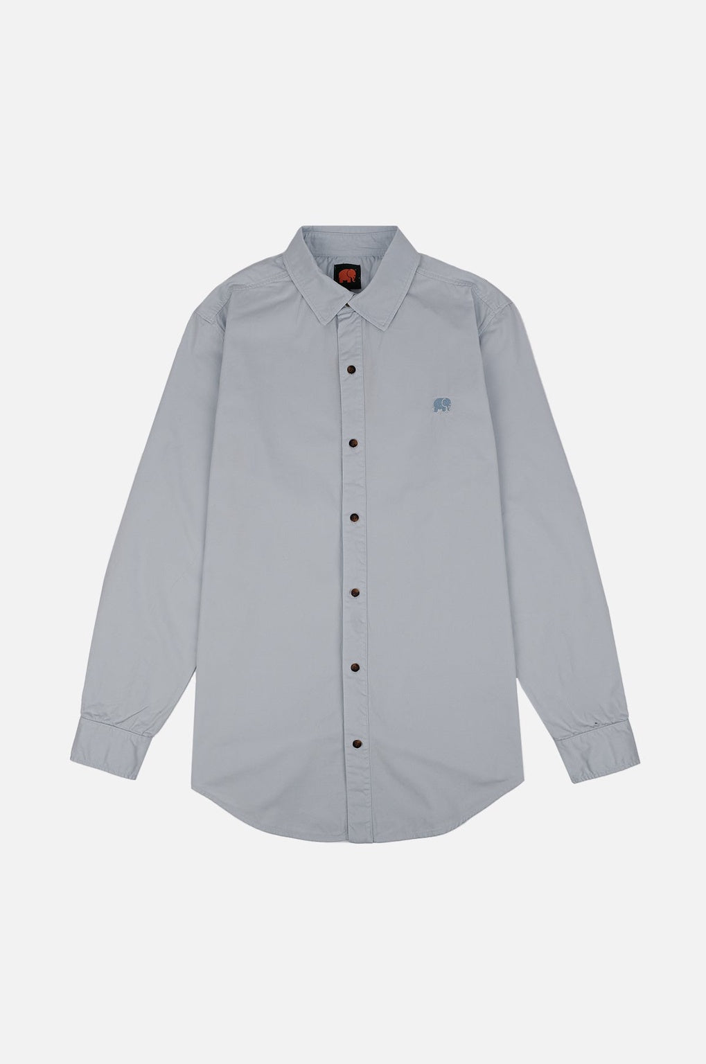 Postiguet Pigment Dyed Twill Shirt Air Blue