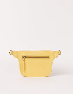 Beck's Bum Bag Classic Leather Butter Yellow